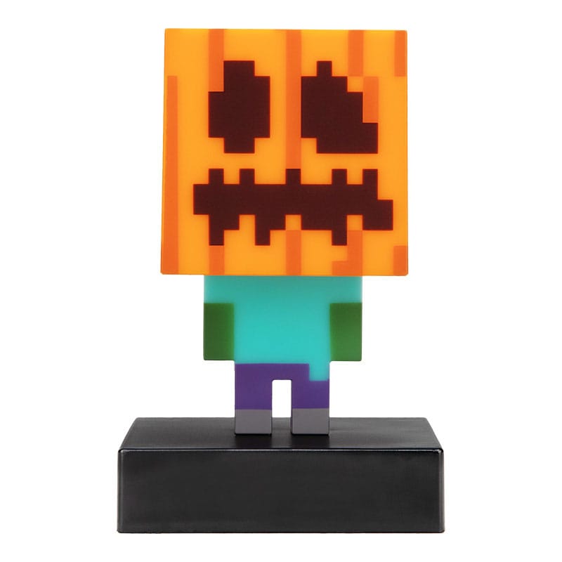 Minecraft Icons Light Zombie Jack O Lantern 10 cm
