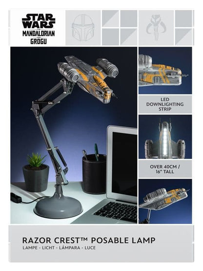 Star Wars: The Mandalorian Desk Lamp Razor Crest Posable