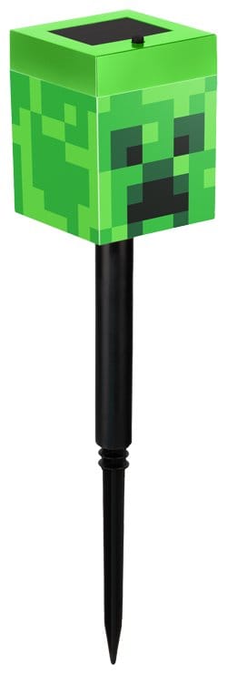 Minecraft LunaGlo Solar Stake Light Creeper