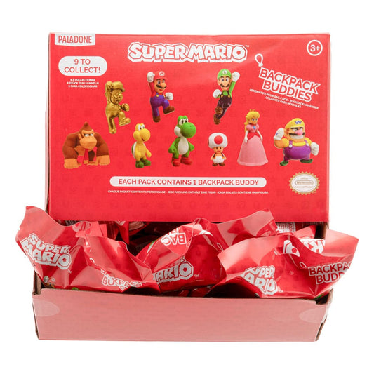 Super Mario Backpack Buddies Mystery Bags Display (24)