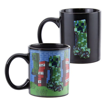 Minecraft Heat Change Mug Creeper
