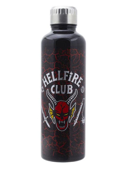 Stranger Things: Hellfire Club Metal Water Bottle Kitchen- and Tableware