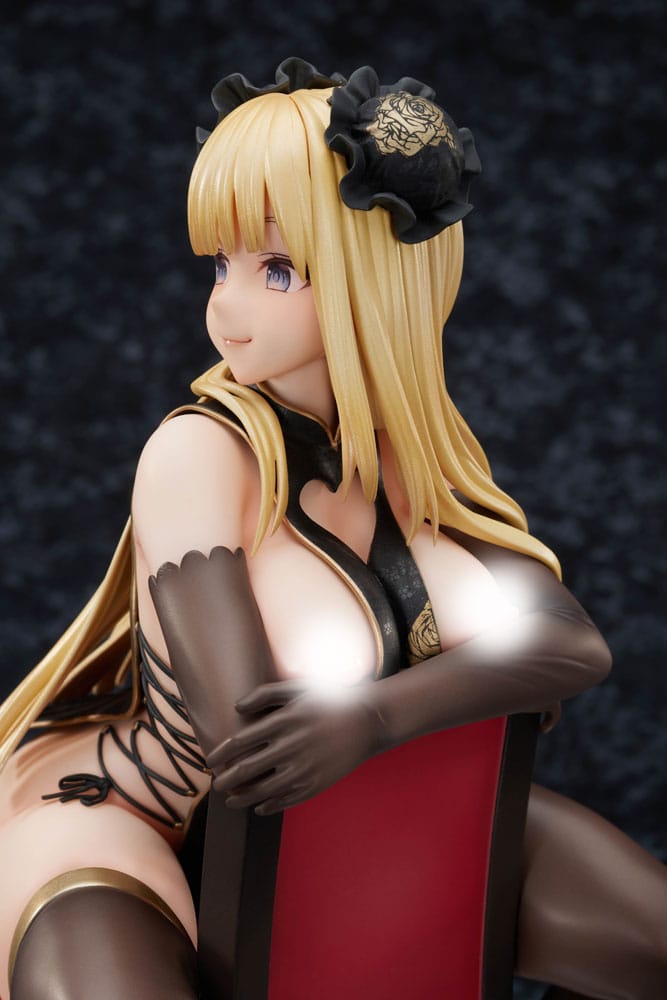 Original Character Statue 1/6 China Girl Black Ver. Illustrated by oekakizuki 20 cm Statues