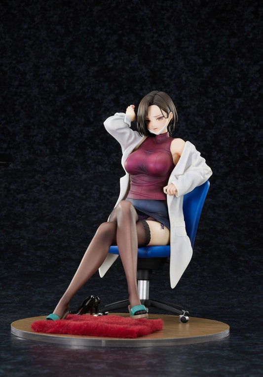 Original Character Statue 1/6 The Sulky School Nurse Illustrated by Keso Shirou 22 cm Statues