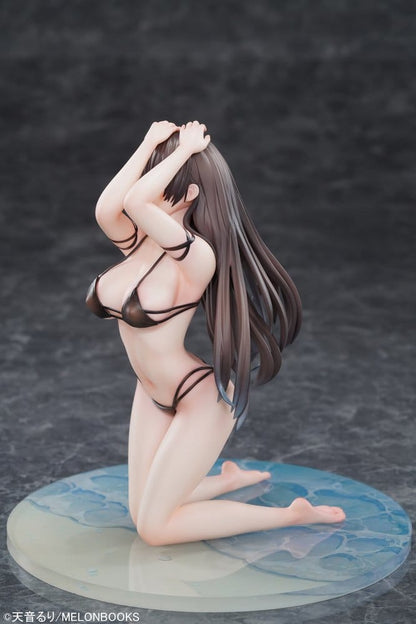 Original Character PVC Figure 1/6 Ruri Amane Illustration - Swimsuit Sugata no Mimi-san 17 cm