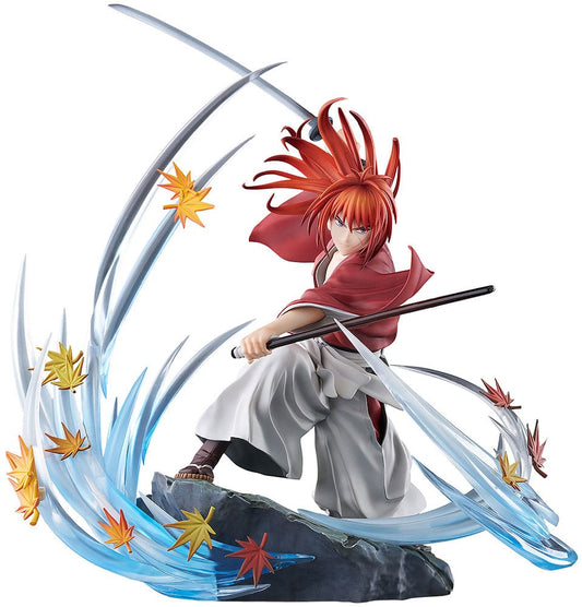 Rurouni Kenshin: Meiji Kenkaku Romantan Kyoto Douran PVC Statue 1/7 Kenshin Himura Souryusen Ver. 27 cm Statues
