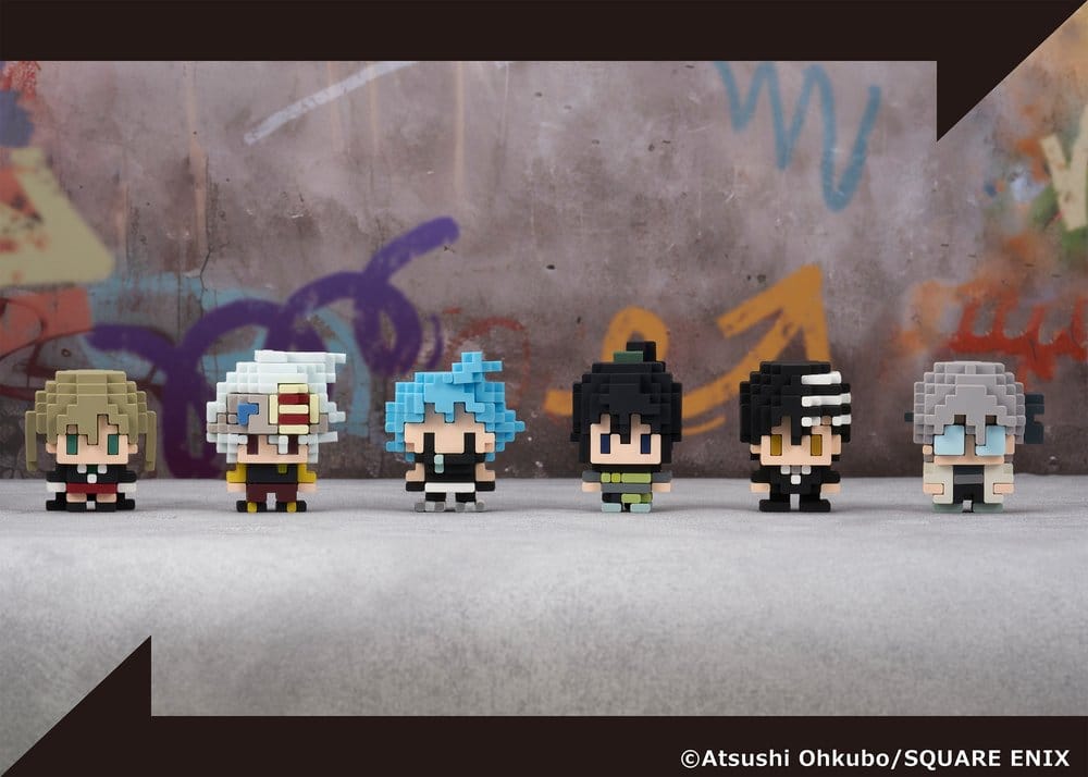 Soul Eater BuilDot Mini Figures Akatans Piapro Characters Blind Box Assortment (6)