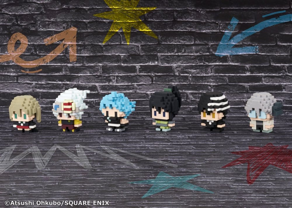 Soul Eater BuilDot Mini Figures Akatans Piapro Characters Blind Box Assortment (6)