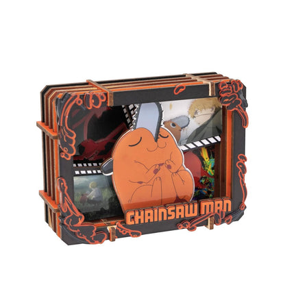 Chainsaw Man Model Kit Wooden Gallery (S) Pochita