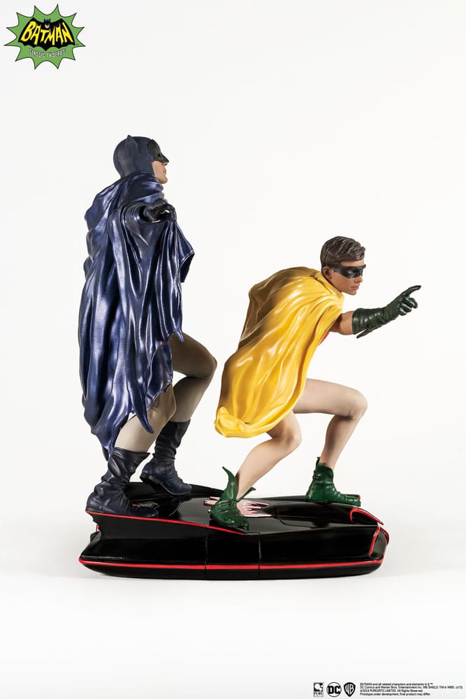 DC Comics PVC Diorama Statue 1/8 Batman & Robin 1966 23 cm Statues