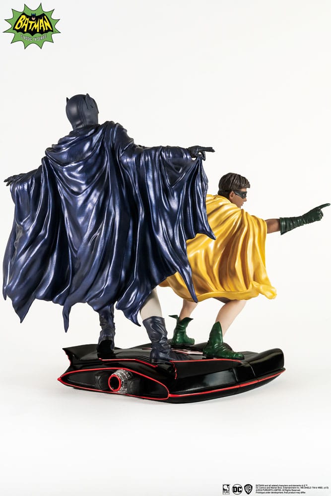 DC Comics PVC Diorama Statue 1/8 Batman & Robin 1966 23 cm Statues