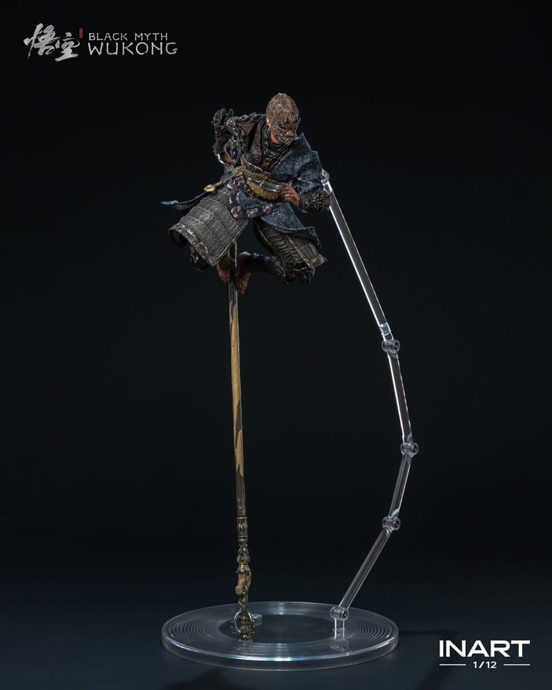 Black Myth: Wukong Action Figure 1/12 The Destined One in the Bronze Armor Set Deluxe Ver. 16 cm Action figures