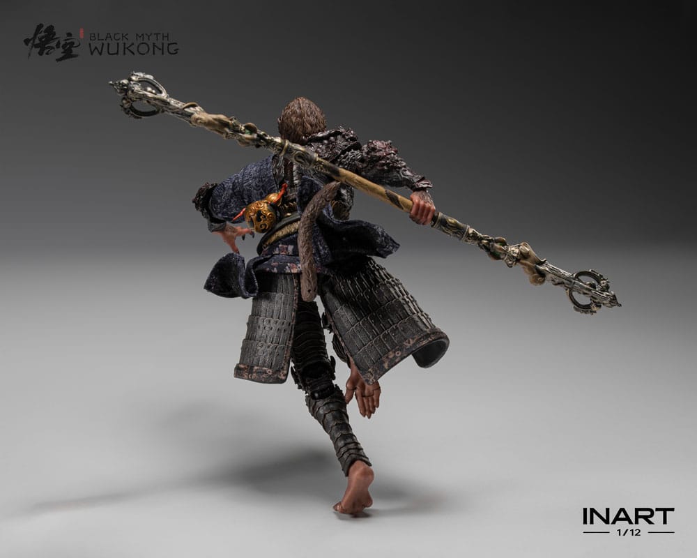 Black Myth: Wukong Action Figure 1/12 The Destined One in the Bronze Armor Set Deluxe Ver. 16 cm