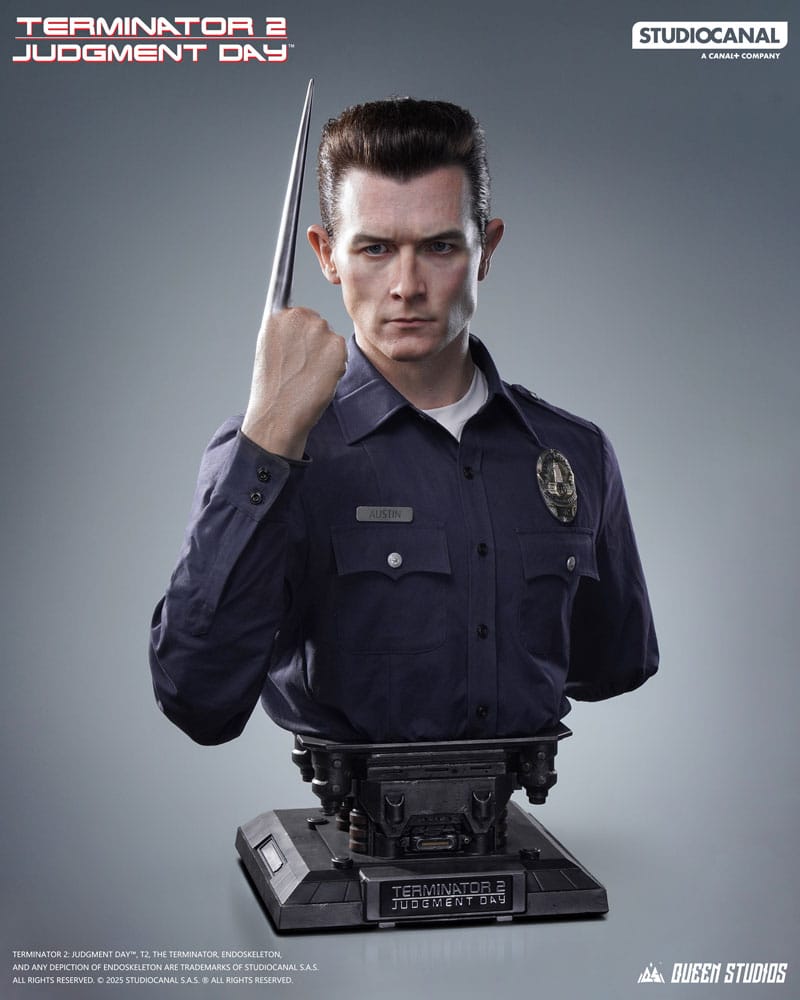 Terminator 2: Judgment Day Bust 1/1 T-1000 90 cm