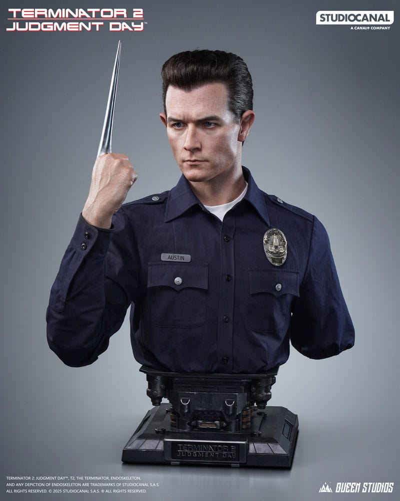 Terminator 2: Judgment Day Bust 1/1 T-1000 90 cm