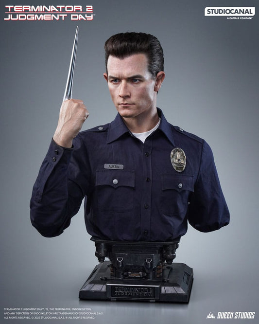 Terminator 2: Judgment Day Bust 1/1 T-1000 90 cm