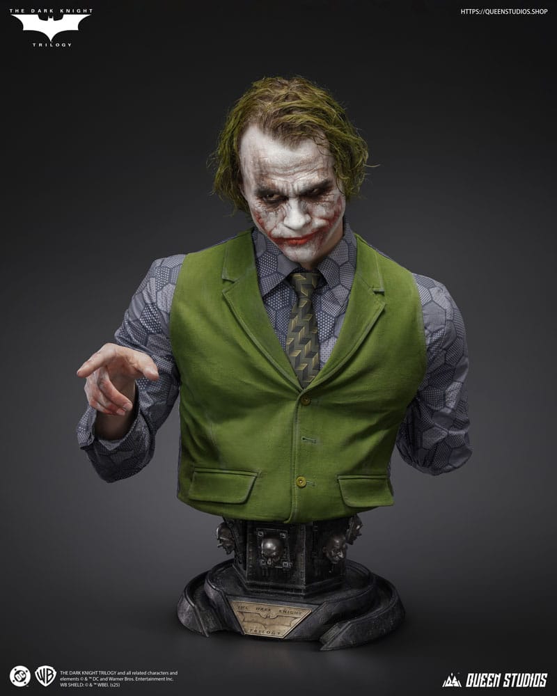 The Dark Knight Bust 1/1 The Joker 89 cm