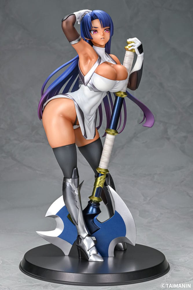 Taimanin RPGX PVC Statue 1/6 Pale Mauve Murasaki Yatsu Tanned Ver. 28 cm