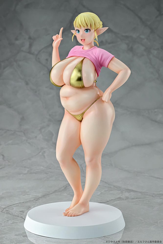 Plus-Sized Elf PVC Statue 1/7 Elfuda Gold Ver. 26 cm Statues