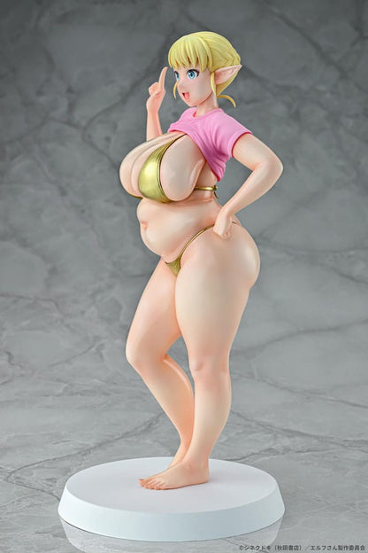 Plus-Sized Elf PVC Statue 1/7 Elfuda Gold Ver. 26 cm