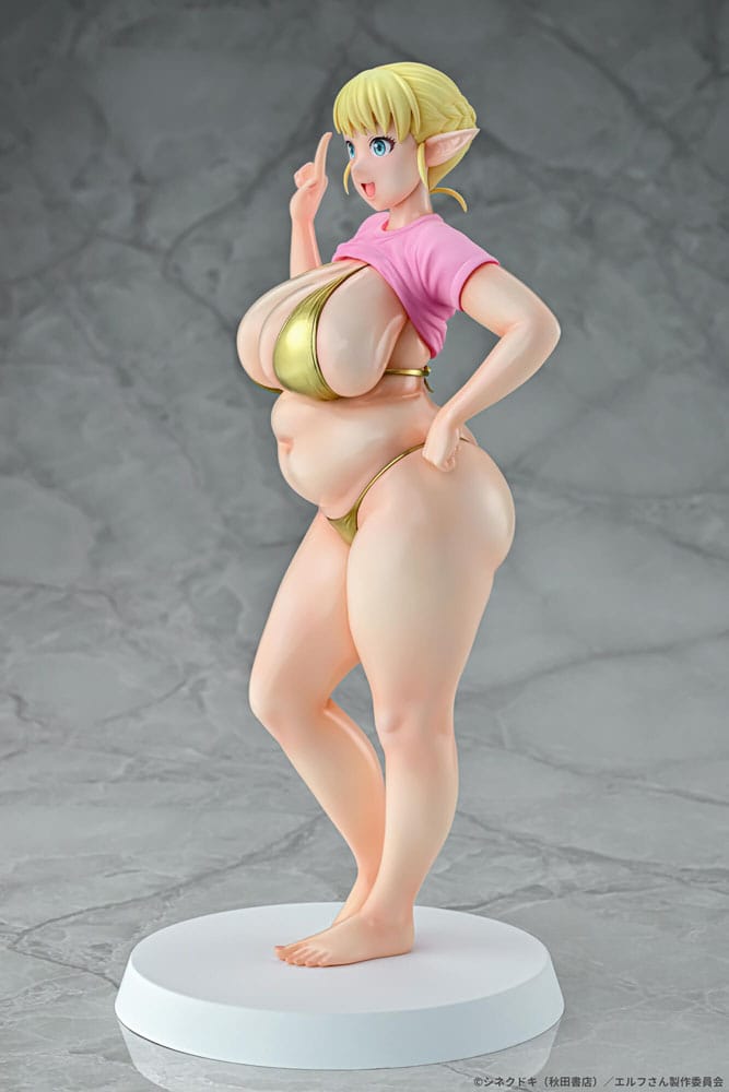 Plus-Sized Elf PVC Statue 1/7 Elfuda Gold Ver. 26 cm Statues