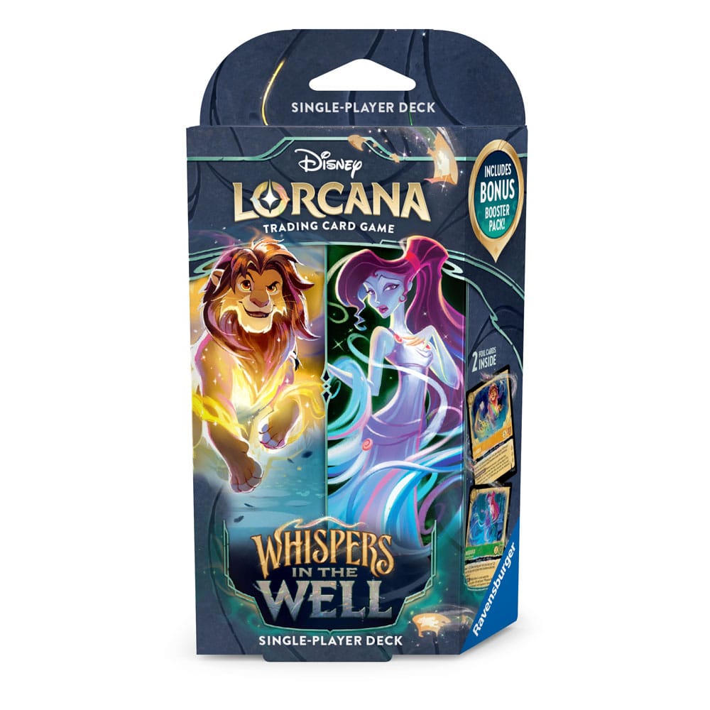 Disney Lorcana TCG Whispers in the Well Starter Decks Display (8) *English Edition*