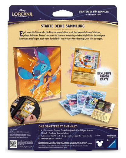 Disney Lorcana TCG Collection Starter Set Stitch Edition *German Edition*