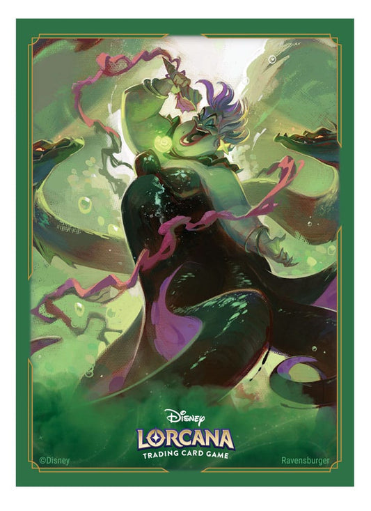 Disney Lorcana TCG Card Sleeves Ursula (65)