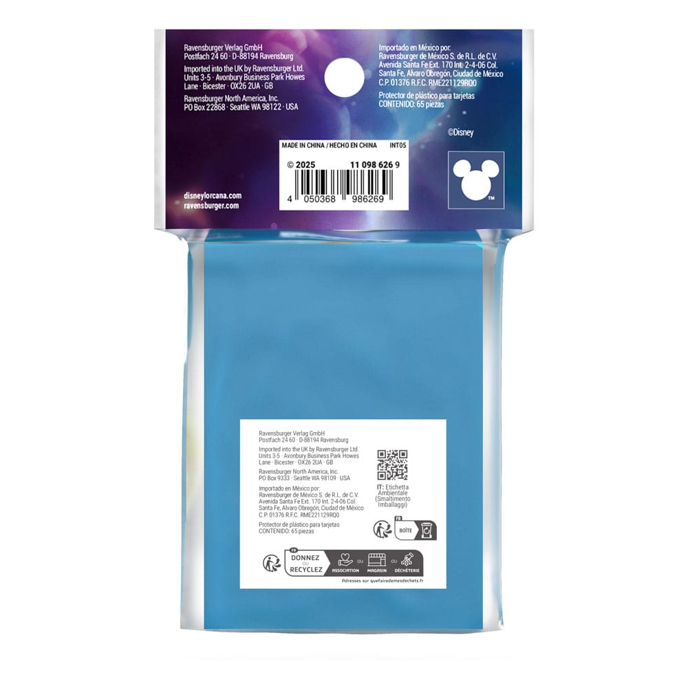 Disney Lorcana TCG Card Sleeves Mulan (65)