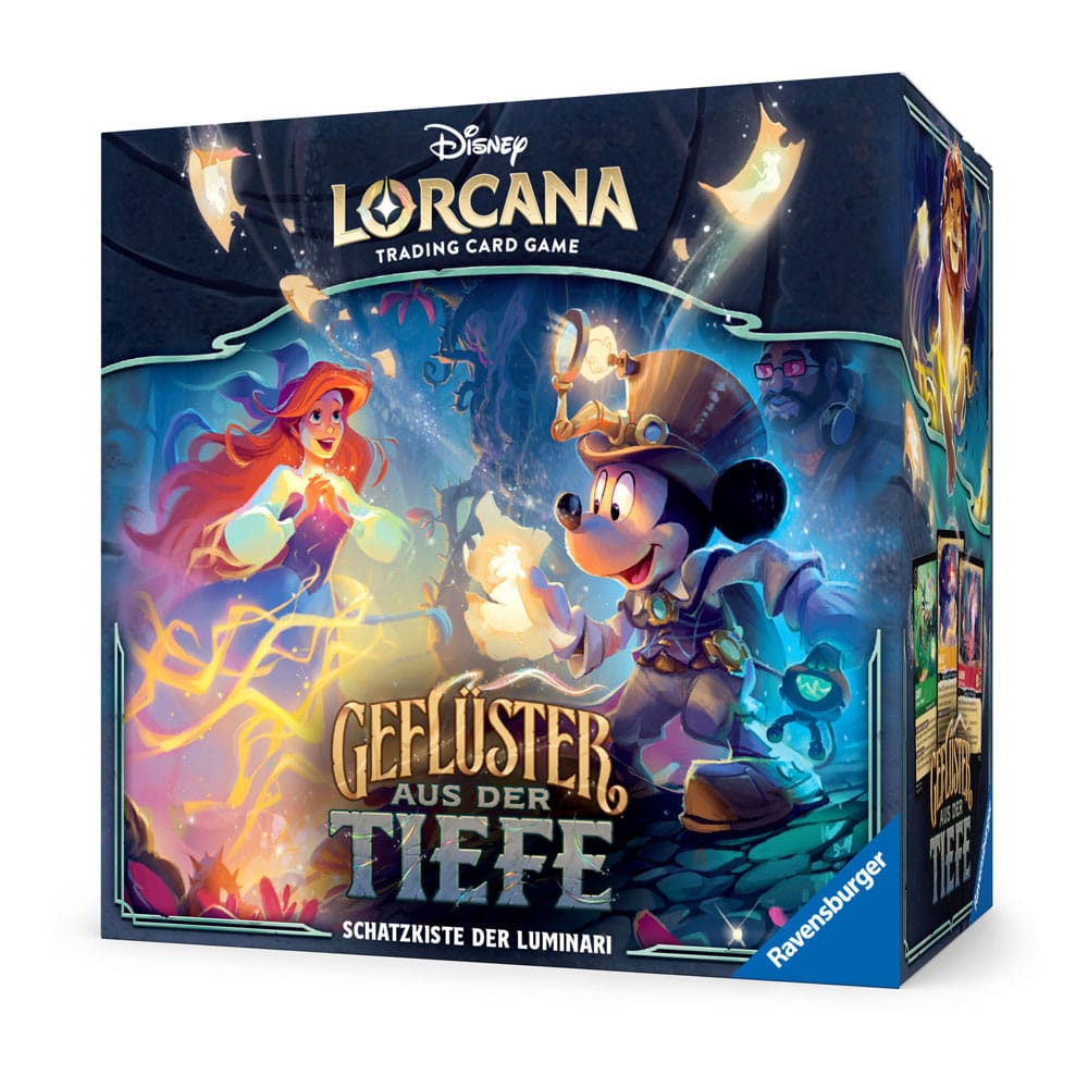 Disney Lorcana TCG Geflüster aus der Tiefe llumineer’s Trove (24) *German Edition* Trading cards