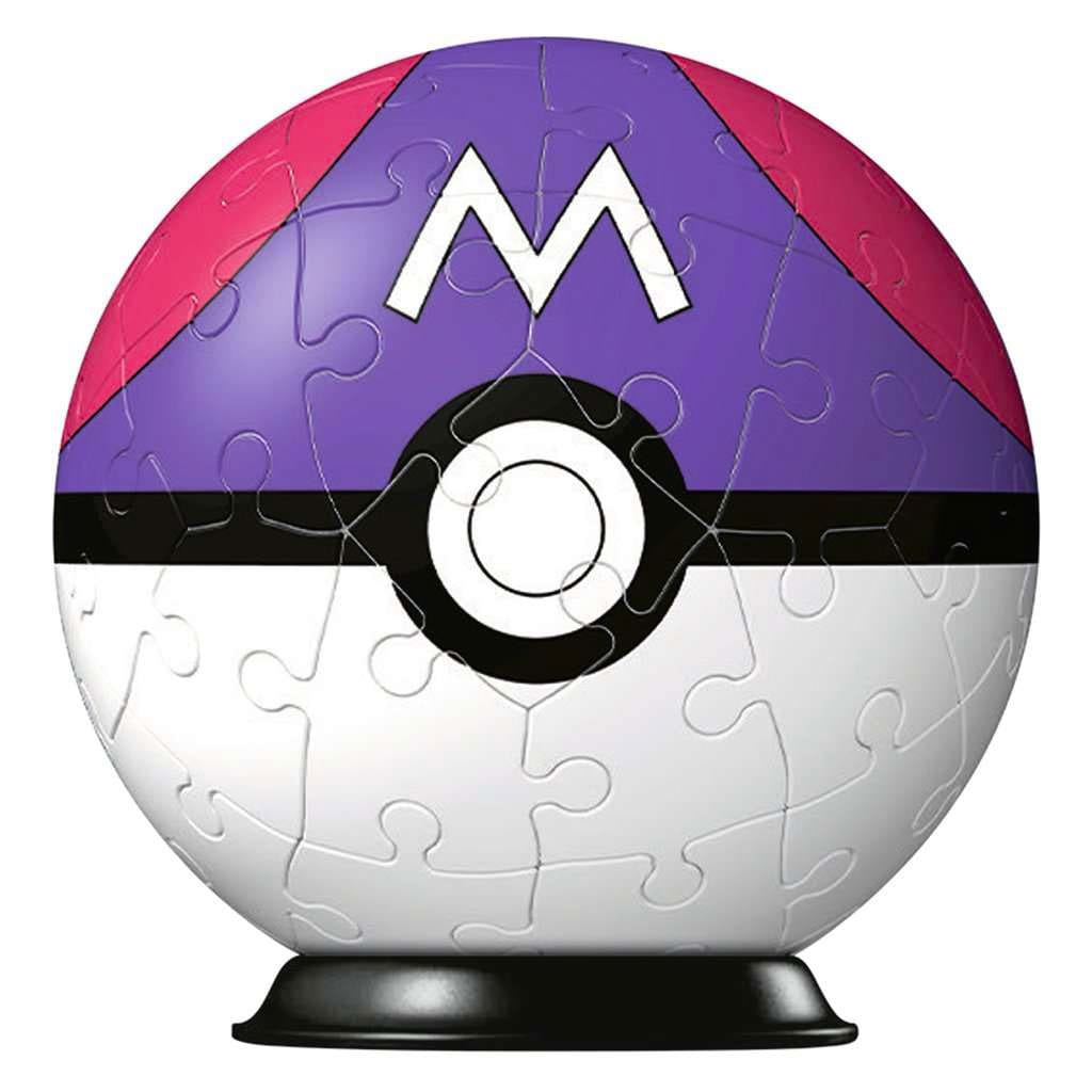 Pokémon 3D Puzzle Pokéballs: Master Ball (55 pieces) Puzzles