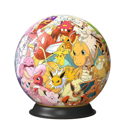 Pokémon 3D Puzzle Ball Kanto Region (73 pieces) Puzzles