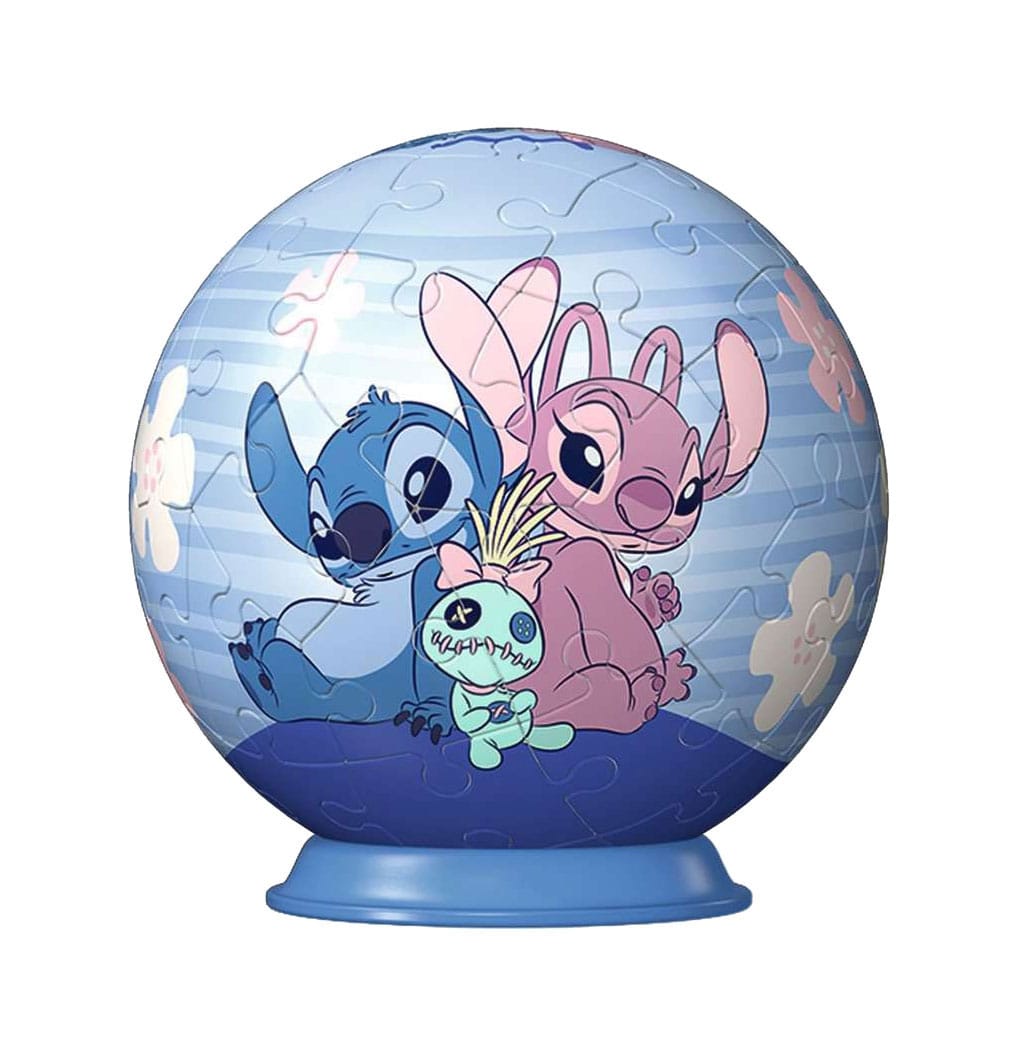 Disney Stitch 3D Puzzle Ball Stitch & Angel (55 pieces) Puzzles