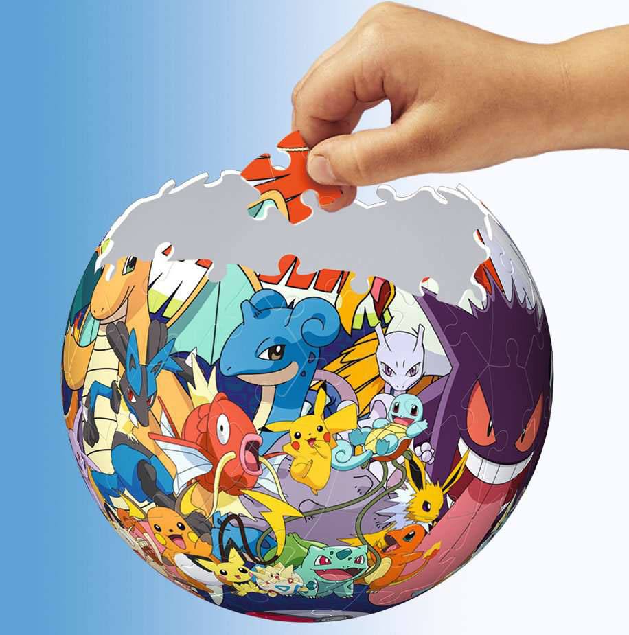 Pokémon 3D Puzzle Ball (73 pieces) Puzzles