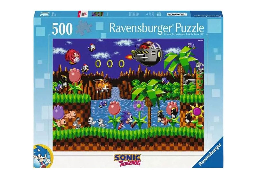 Sonic - The Hedgehog Jigsaw Puzzle Classic Sonic (500 pieces) Puzzles