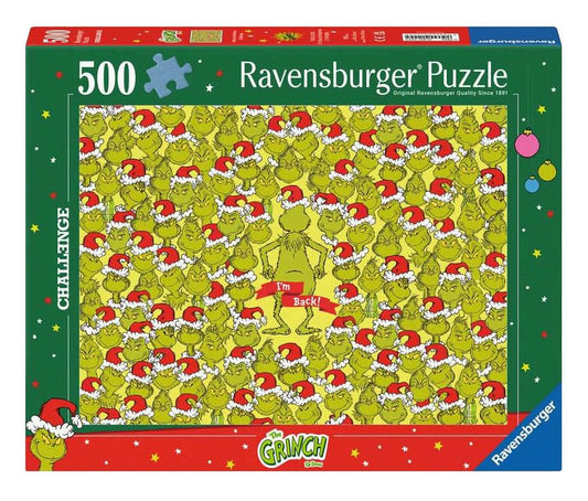 The Grinch Jigsaw Puzzle Challenge Merry Grinchmas (500 pieces) Puzzles