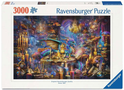 Ravensburger Jigsaw Puzzle Dragon’s Library (3000 pieces) Puzzles