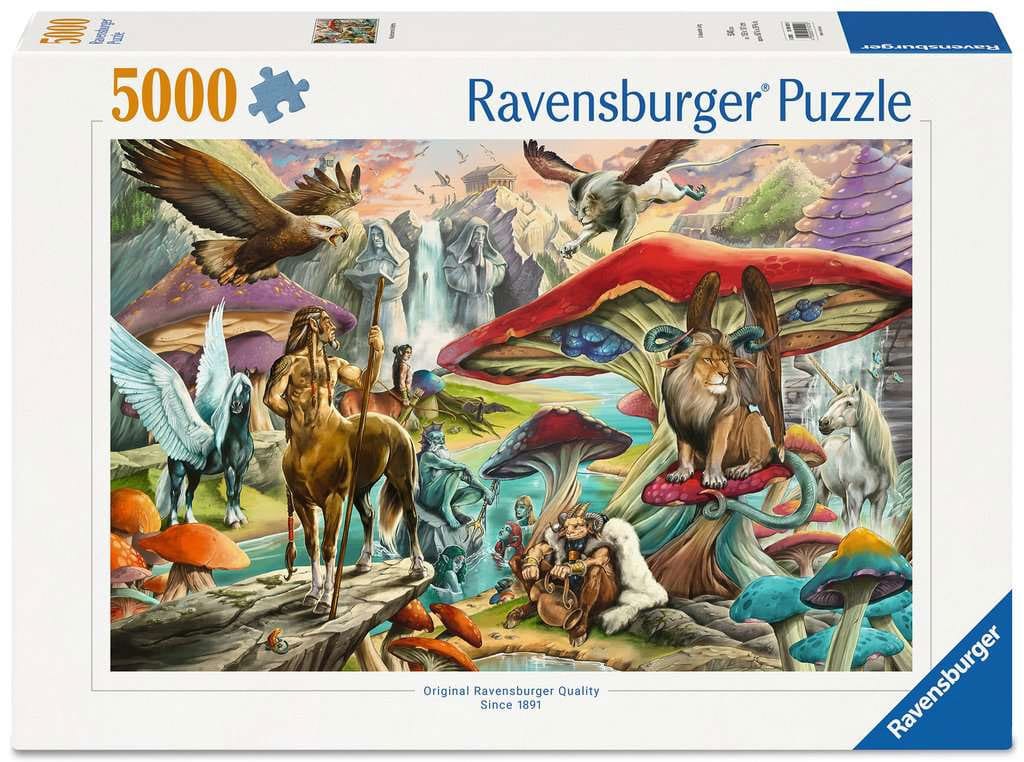 Ravensburger Jigsaw Puzzle Mushrooms & Myths (5000 pieces)