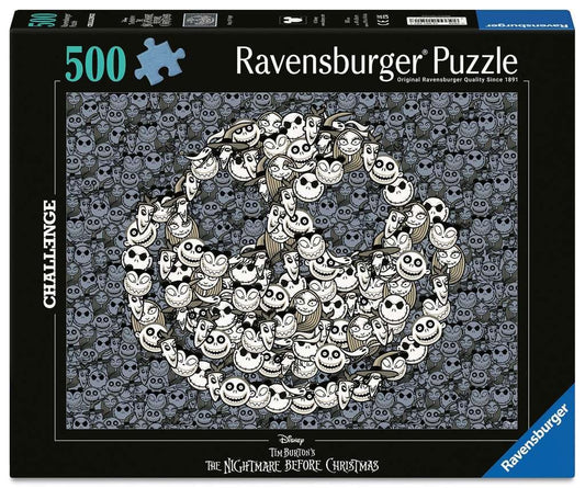 The Nightmare Before Christmas Challenge Jigsaw Puzzle King of Fright (500 pieces)