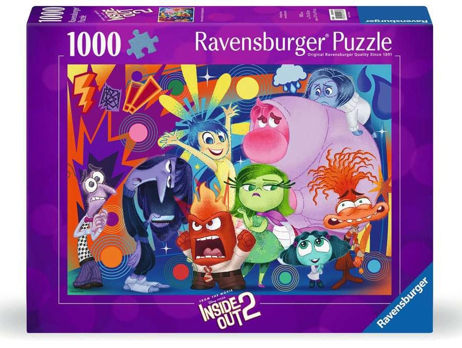 Inside Out 2 Jigsaw Puzzle New Emotions at Headquarters (1000 pieces) Puzzles