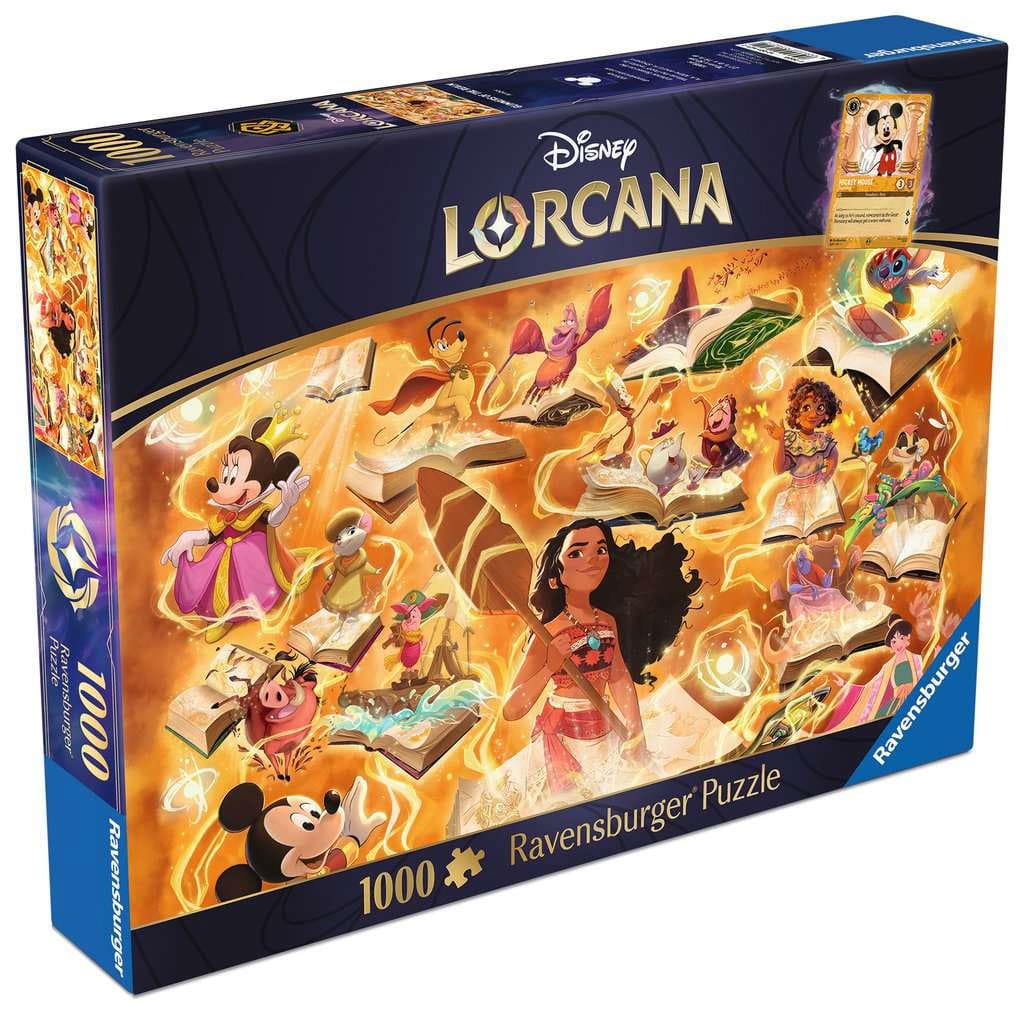 Disney Lorcana Jigsaw Puzzle Glimmers of the Realm: Amber (1000 pieces) Puzzles