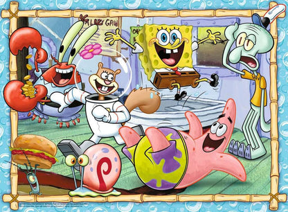 SpongeBob SquarePants Children's Jigsaw Puzzle XXL New Adventures in Bikini Bottom (200 pieces)