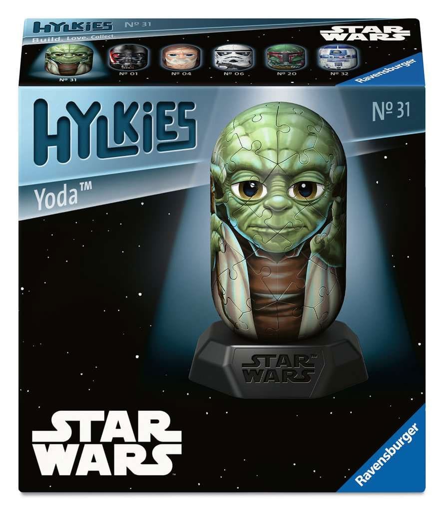 Star Wars Hylkies 3D Puzzle Yoda (55 pieces)