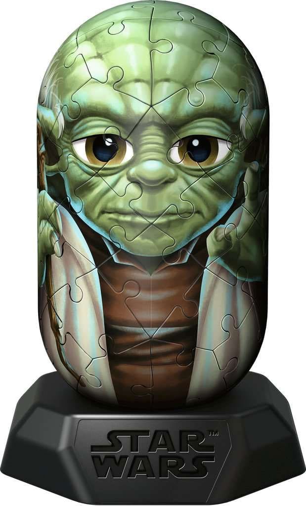 Star Wars Hylkies 3D Puzzle Yoda (55 pieces)