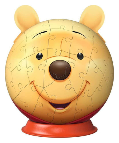 Winnie the Pooh 3D Jigsaw Puzzle Ball with Ears (77 Pieces)