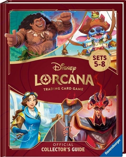 Disney Lorcana TCG Book The Official Collector's Guide: Sets 5-8 *English Version*