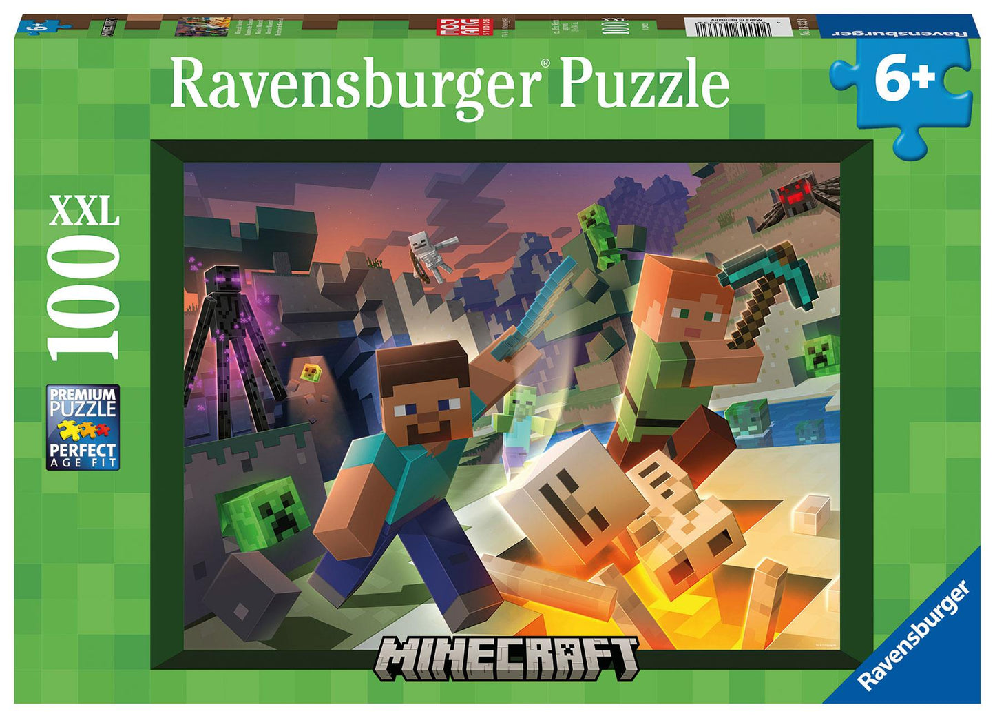 Minecraft Jigsaw Monster Minecraft (100 pieces) Puzzles