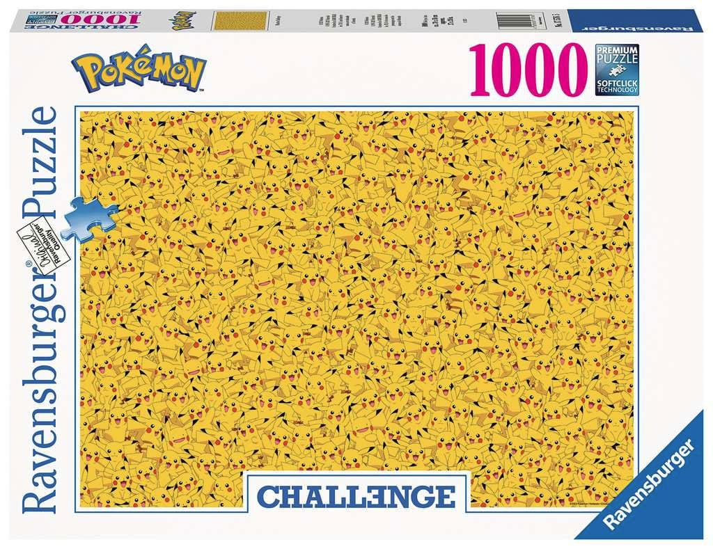 Pokémon Challenge Jigsaw Puzzle Pikachu (1000 pieces) Puzzles