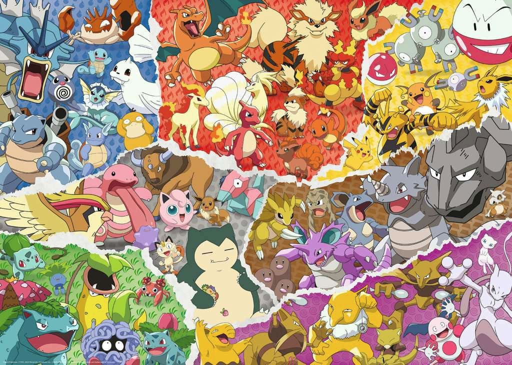 Pokémon Jigsaw Puzzle Pokémon Adventure (1000 pieces) Puzzles