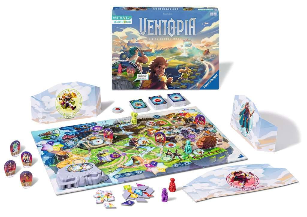 Ventopia - Die fliegende Insel Electronic Board Game *German Version*